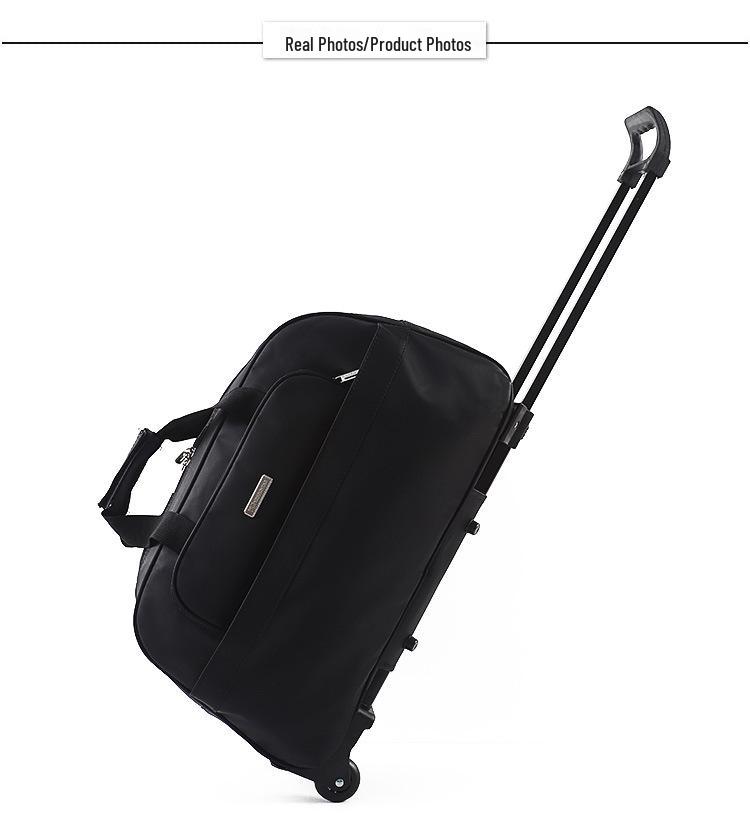 Bag Waterproof Trolley Foldable Travel Large Capacity Lightweight For Shortdistance Journeys Unisex Use