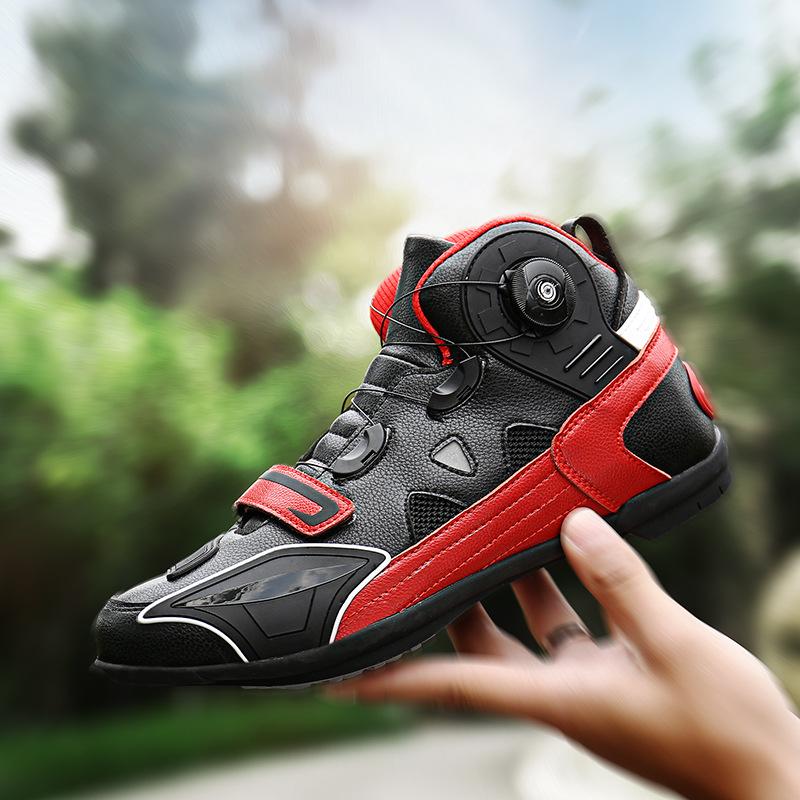 Sobu motorcycle riding shoes men's four-season off-road locomotive boots racing short boots winter motorcycle travel equipment