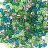 4mm/6mm Briolette Glass Beads Jewelry Making Faceted Rondelle Colorful Crystal Spacer Loose Beads for Bracelet Necklace DIY