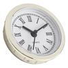 50MM Clock Insert Clock Movement Replacement Transparent Lens Gold Border High-Quality Movement Plastic And Metal