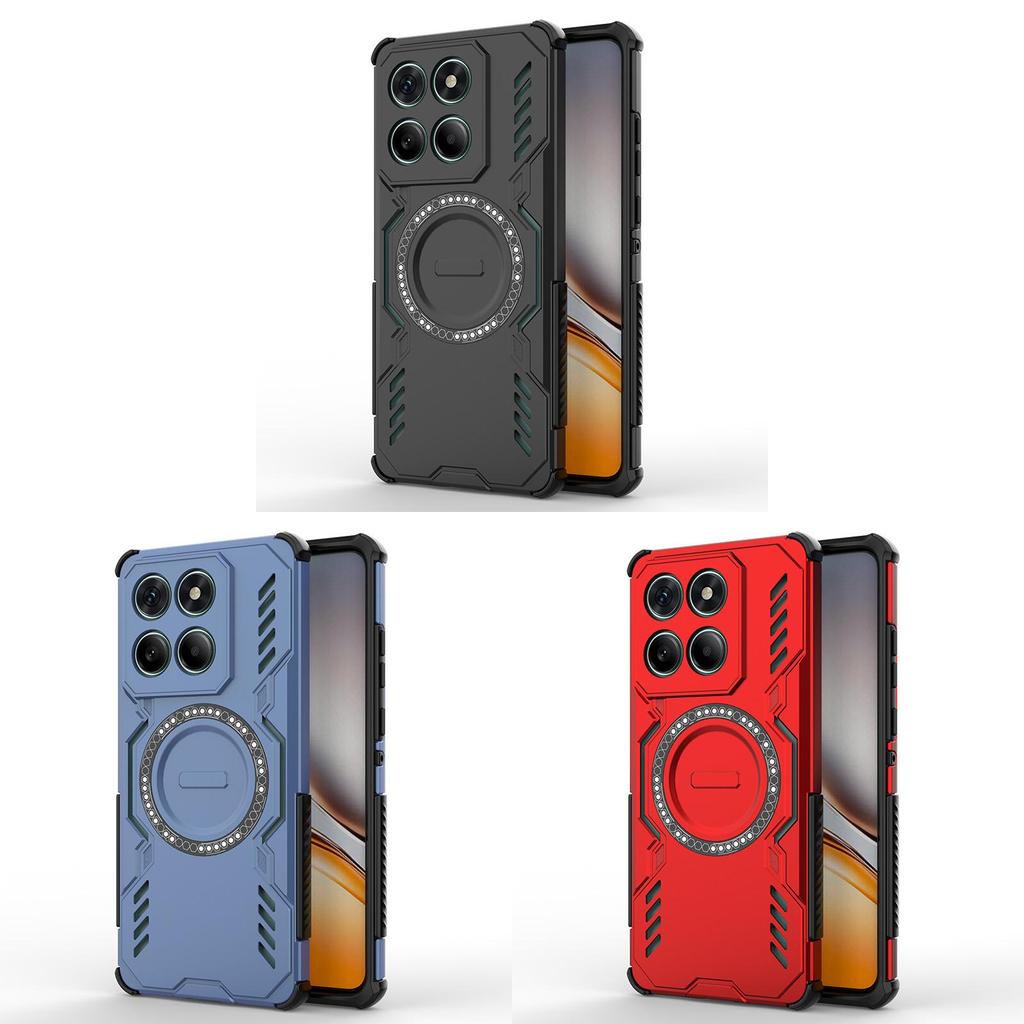 Magnetic Cooling Protective Phone Case With Shockproof And Anti Fingerprint For Mobiles
