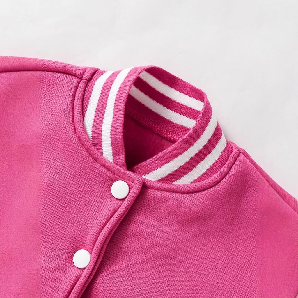 Giacche Cardigan Casual per Bambine e Bambini per Primavera e Autunno, Maglie da Baseball Sportive alla Moda per Bambini