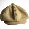 Gorras de Lona para Hombre Estilo Newsboy de Alta Calidad Planas Estilo Británico Gorra Octogonal Gorra Vintage Gatsby Sombreros Primavera Otoño BLM21