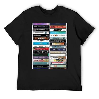 Größte Alben der 1990er Jahre - Vintage Kassette Print T-Shirt anime tshirt koreanische Modehemden Grafik-T-Shirts T-Shirts für Männer