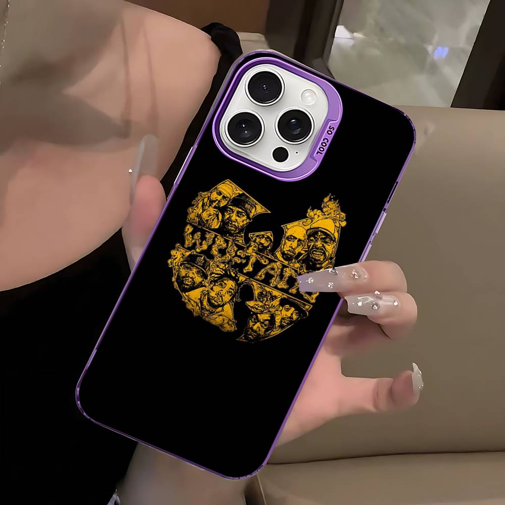 

Band W-wu Classic T-tang Phone Cases For IPhone 17 16 15 14 13 12 11 Plus Pro Max Pro Color Matte Cover iPhone 14