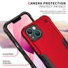 Heavy Duty Hybrid Armor Phone Case For Iphone 15plus 14 13 12 11 Pro Max X XR Xsmax 7 8 Protection Shockproof Hard Back Cover
