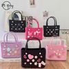 Large Eva Beach Tote Bag Fashion Mommy Diaper Storage Baskets Summer Rubber Tote Bag With Accessories Handbag Sundries Organizer