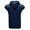 Kapuzen-Tanktop Herren Fitnessbekleidung Bodybuilding Hoodie Weste Workout Singlets Sport Ärmelloses Shirt