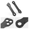 NICECNC Motorcycle Multi-Level Adjustable Lowering Link Kit For 2024 Suzuki DR-Z400 DR-Z400E DR-Z400S DR-Z400SM DR-Z4S 2000-2024