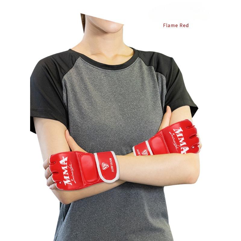 MMA Gloves Muay Thai Boxing Fight Glove Men Women Guantes De Boxeo Free Fight Karate Sanda Training Adults Kids Equipment