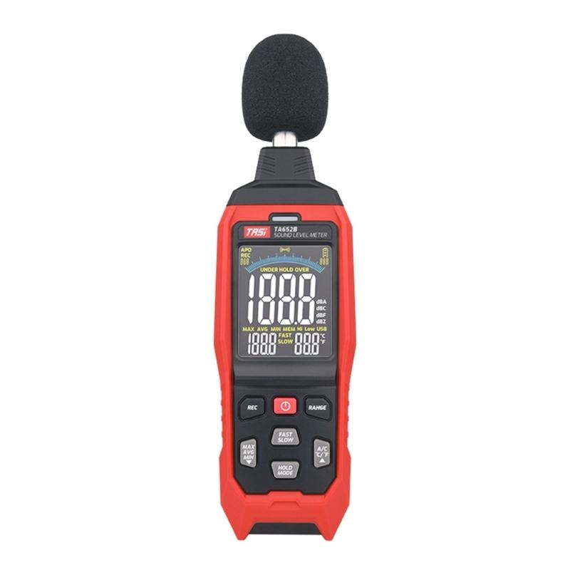 Digital Sound Level Meter Reliable Industrial Volume Detectors Volume Evaluators Sound Level Test for Home and Workplace