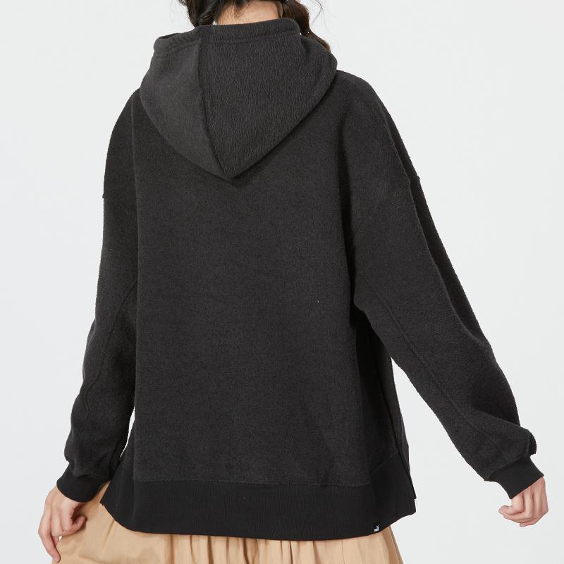 Puma Winterized Hoodie Women Tops Black 672132-01