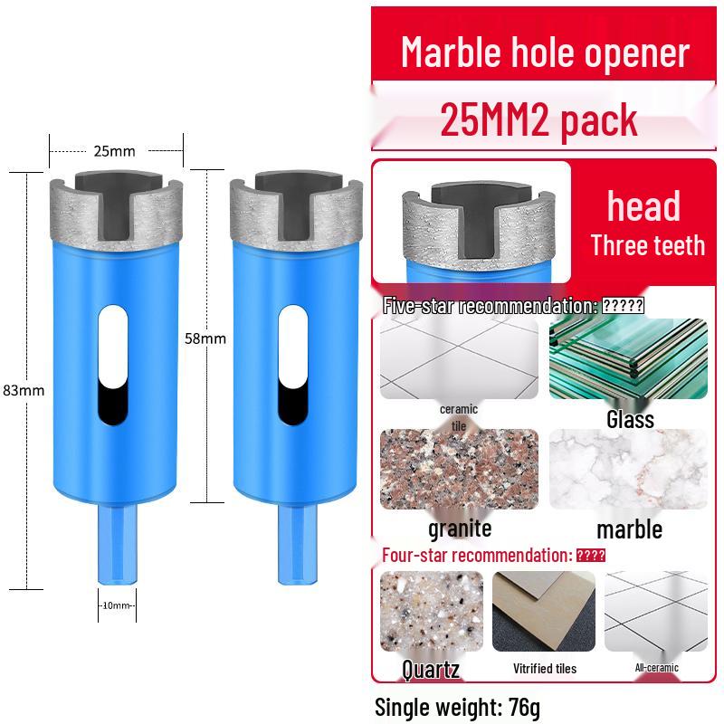 מקדחה למרבל, אריחים, אבן, גרניט ובטון לקידוח יבש