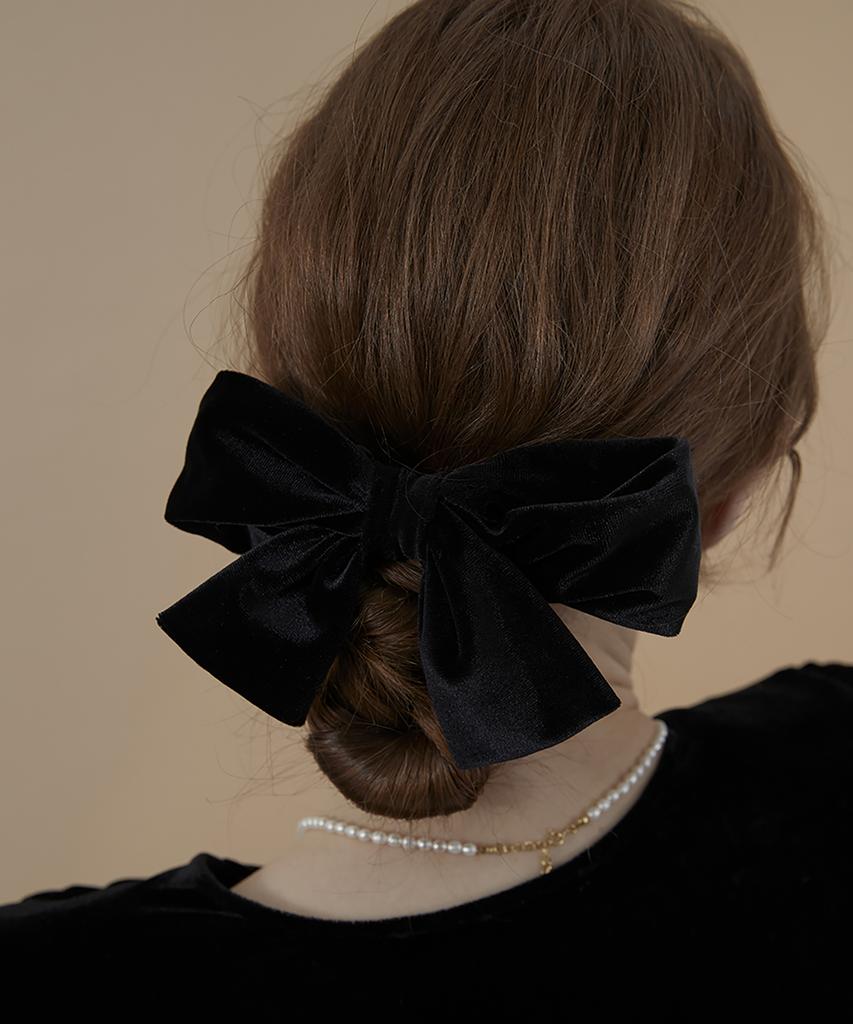 S'Secondo Emma Velvet Ribbon Pin
