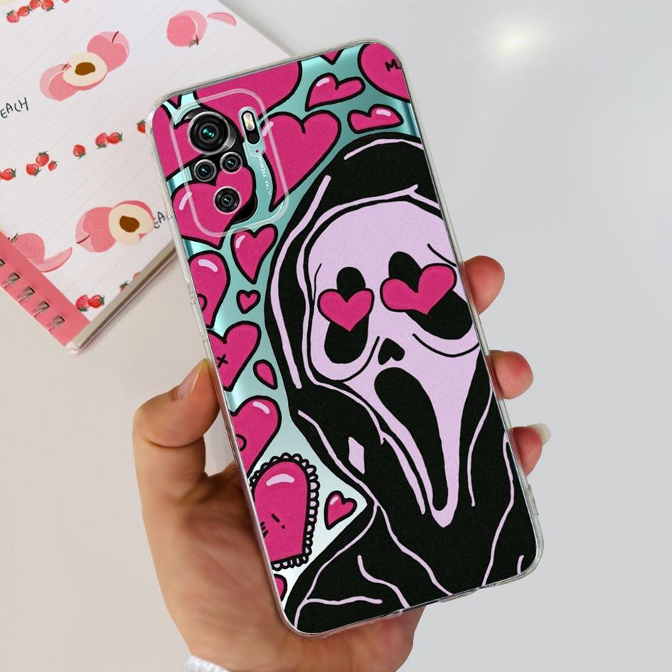 For Xiaomi Redmi Note 10 Pro Max Case Cute Fashion Butterfly Marble Soft Silicone Cover on Redmi Note 10S Note 10 S Note10 Funda