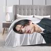 Ald1 Sangwon Bedding Throws Soft Graphic Blankets  For Living Room Travel Car Flannel Bedspread Bed Cover