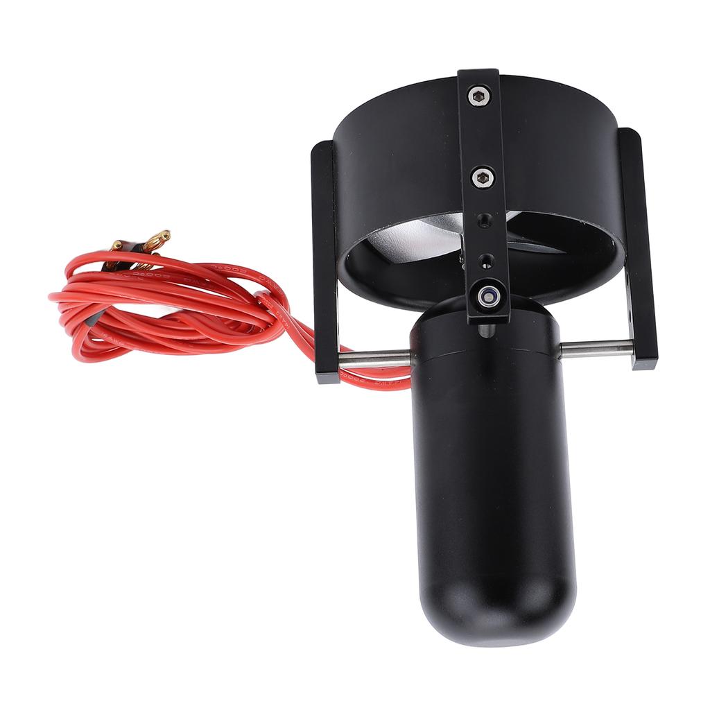 Moteur Propulseur Étanche Sous-Marin Alliage d'Aluminium Poussée Maximale 12,5 kg Démarrage 7V pour Contrôleur de Vitesse Électronique 12S-80A