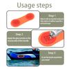 Přenosné madlo pro paddleboard PVC popruh na sedátko pro kajaky Madla pro nafukovací čluny Rukojeť pro kajaky Kanistika