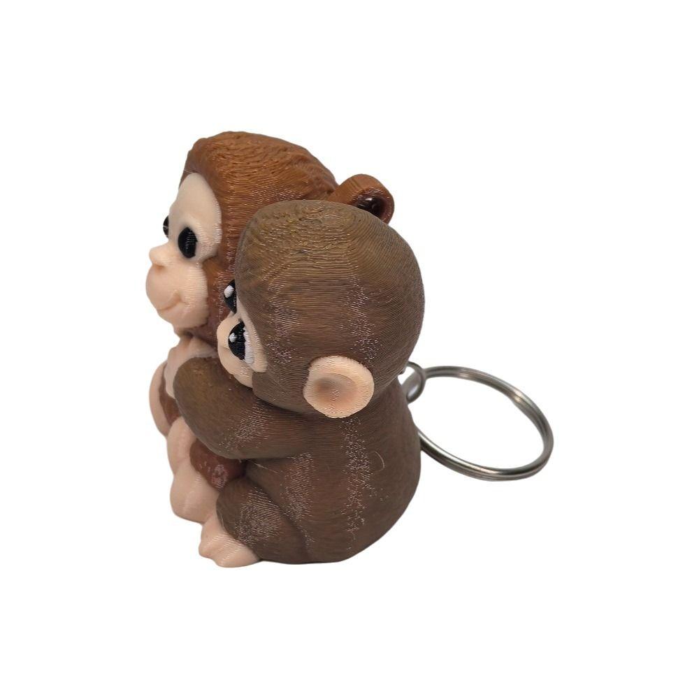 3D Printing Key Chain Pendant Creative Purse Charm Fashion Orangutan Keychain Gift
