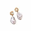 Elegant 2025 French Pearl Earrings for Women - Unique, High-End Design