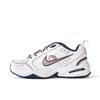 Air Monarch 4 Slip Resistant Abrasion Resistant Low Top Chunky Sneakers Unisex White Pink 415445-102 (Team746-)