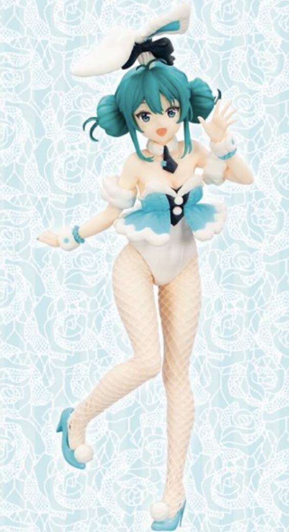 FuRyu Фигурка Hatsune Miku Bicute bunnies Белый Кролик версия белый