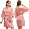 Pijamale cardigan scurte, sexy, subțiri, de vară, mărimi mari