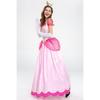 Halloween Costume Mario, Princess Peach, Stage Costume, Party Queen Costume