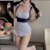 New Large Size Pure Desire Maid Sex Underwear Pure Love Maid Passion Suit Temptation Nightclub Style