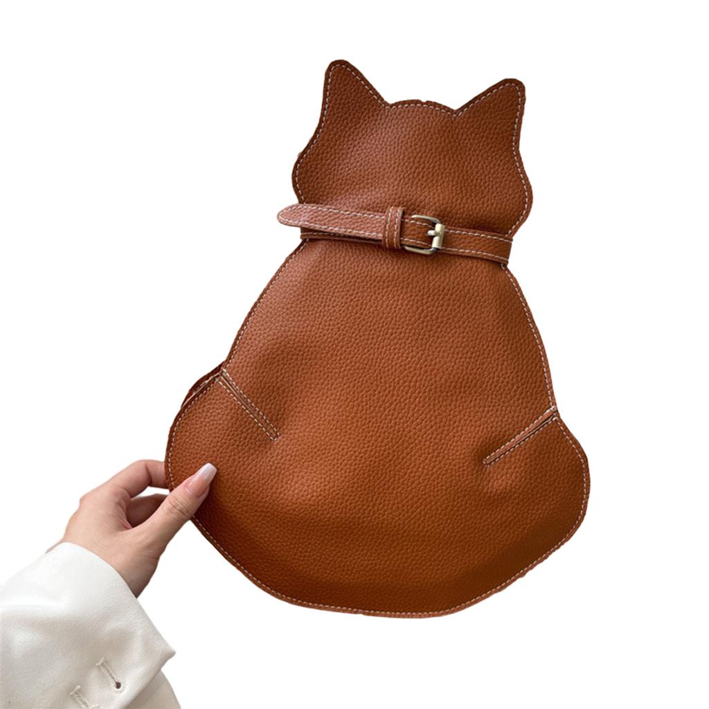 Schoudertas Grote Capaciteit Katvormige Crossbodytas Slingtas Borsttas Reisgordeltas Trendy Tas voor Vrouwen