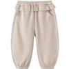 Balabala Girls' Fleece-Lined Butterfly Embroidered Pants