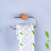 Bathroom Toilet Paper Holder Wall Mount Tissue Roll Hanger Bathroom Accessories Wall Paper Porta Papel Higienico Wood Copper