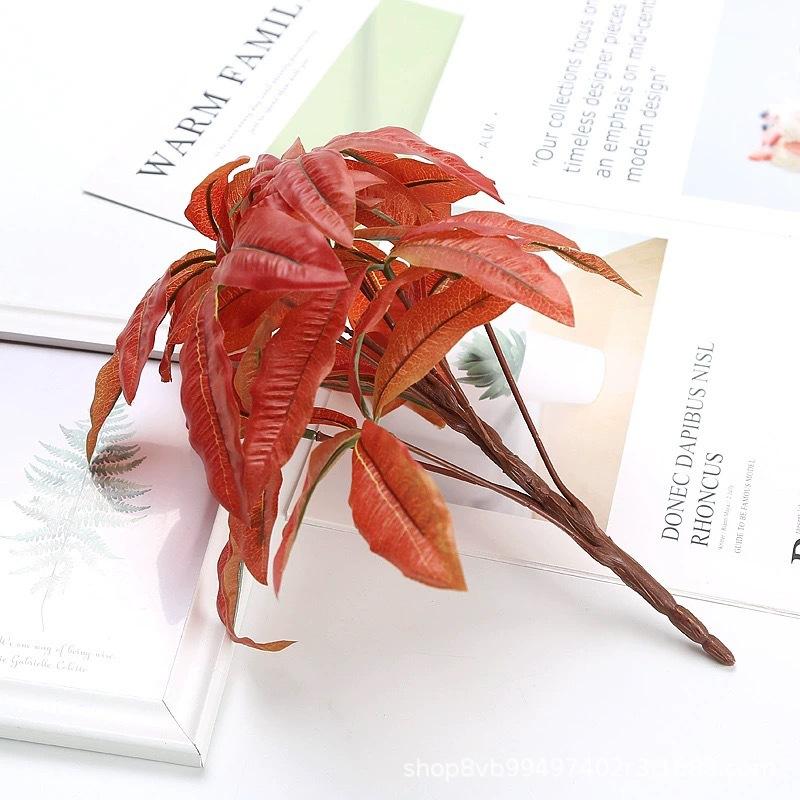 Simulation Plant Wall Green Plant Background Wall Flower Arrangement With Material Fake Flower Green Dill Living Room Small Potted Plant Decorative