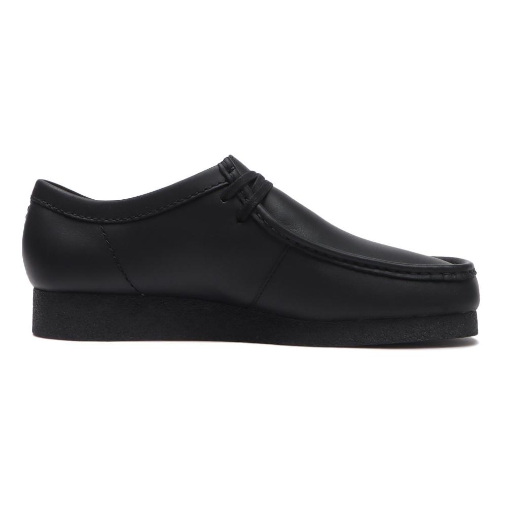 Clarks U Wallaby Evo Wp 26177832 Black Leather