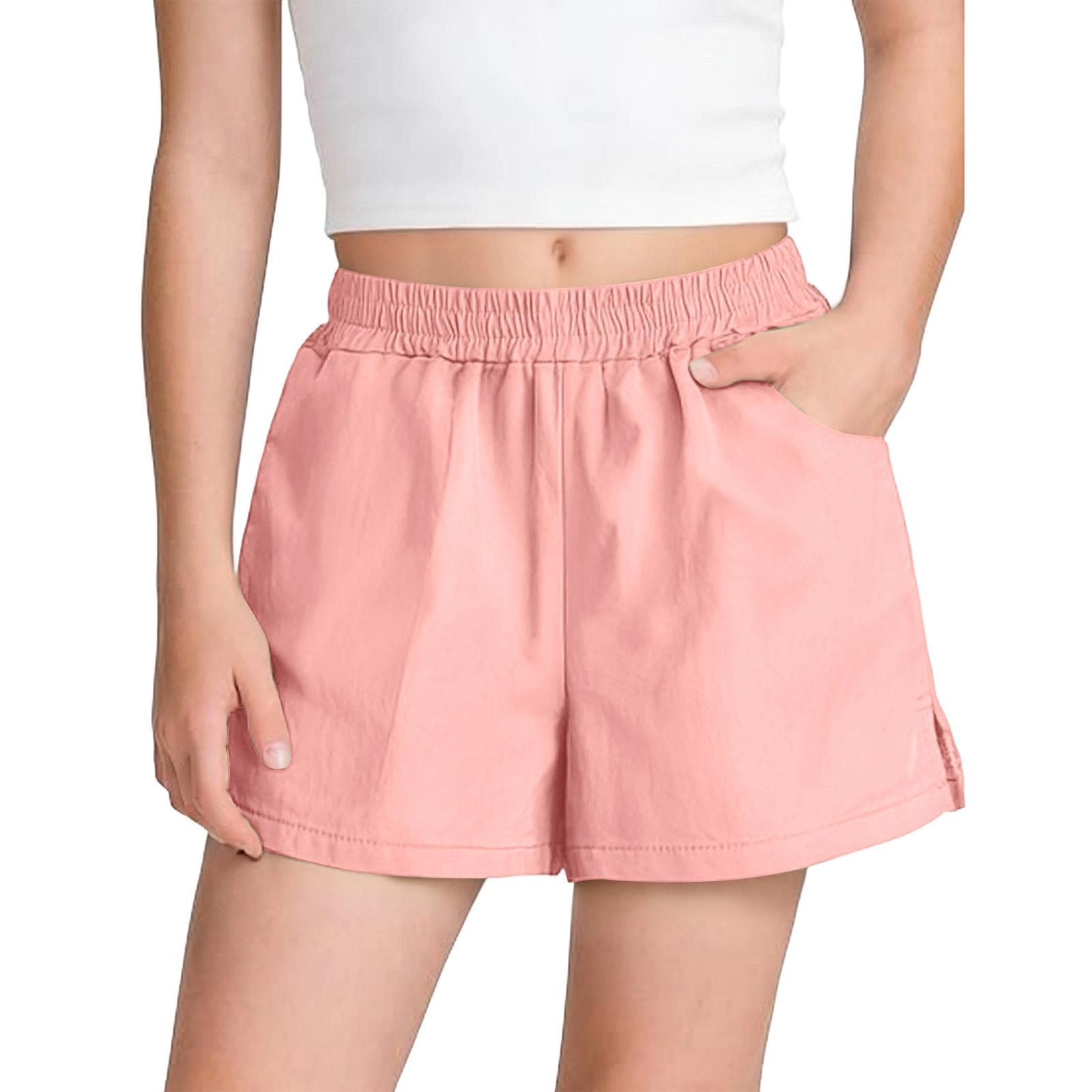 Children s Fashionable, Loose, And Casual Shorts 120 розовый
