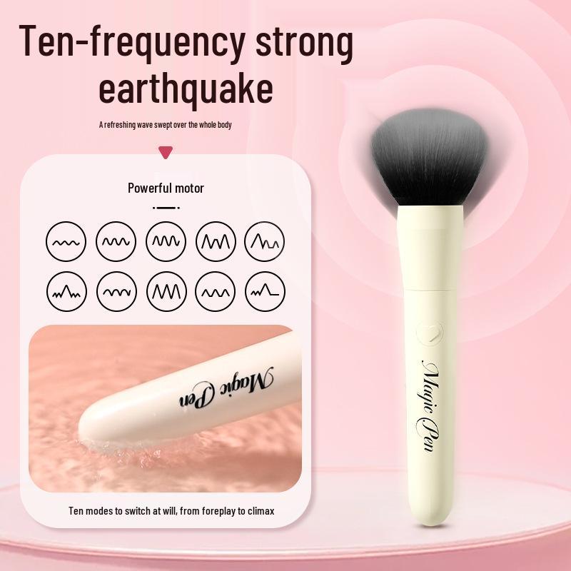 Youthful Handheld Makeup Brush Vibrator and Massage Stick