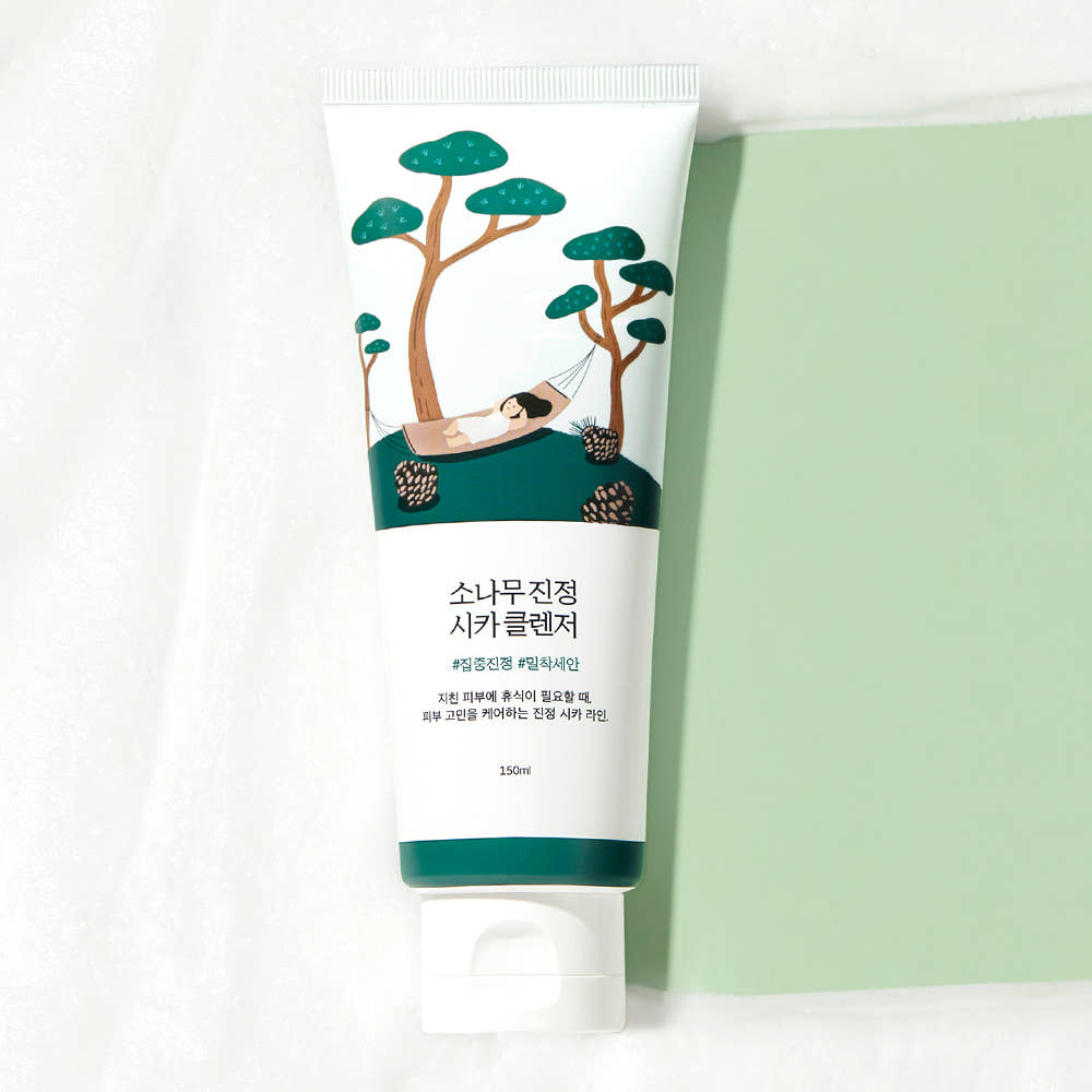 Round Lab Pine Calming Cica Cleanser Gentle Low pH Facial Cleanser 150ml