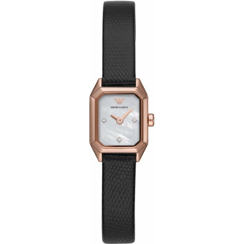 Emporio Armani GIOIA AR11248 Women's Watch, Officially Imported, Black