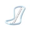 Ice Silk Soft Fitness Hoop Silent Design Fitness Waist Trainer  Full-Body Training