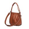 Fashionable Handbag Ladies' Bag Bucket Bag Underarm Bag Casual Soft Leather Feel Crossbody Bag for Middle-aged Women