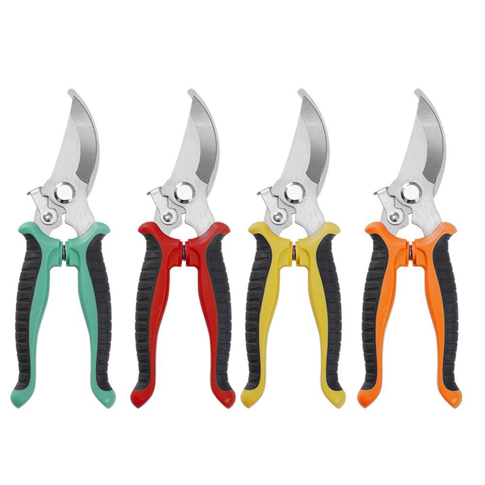 Stainless Steel Multifunctional Pruning Shears for Fruit Picking, Flowers, and Grafting.