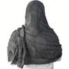 Medieval Renaissance Cloak Cape with Viking Brooch - Hooded Shawl Scarf for Halloween Costumes, Streetwear & Pop Culture Events