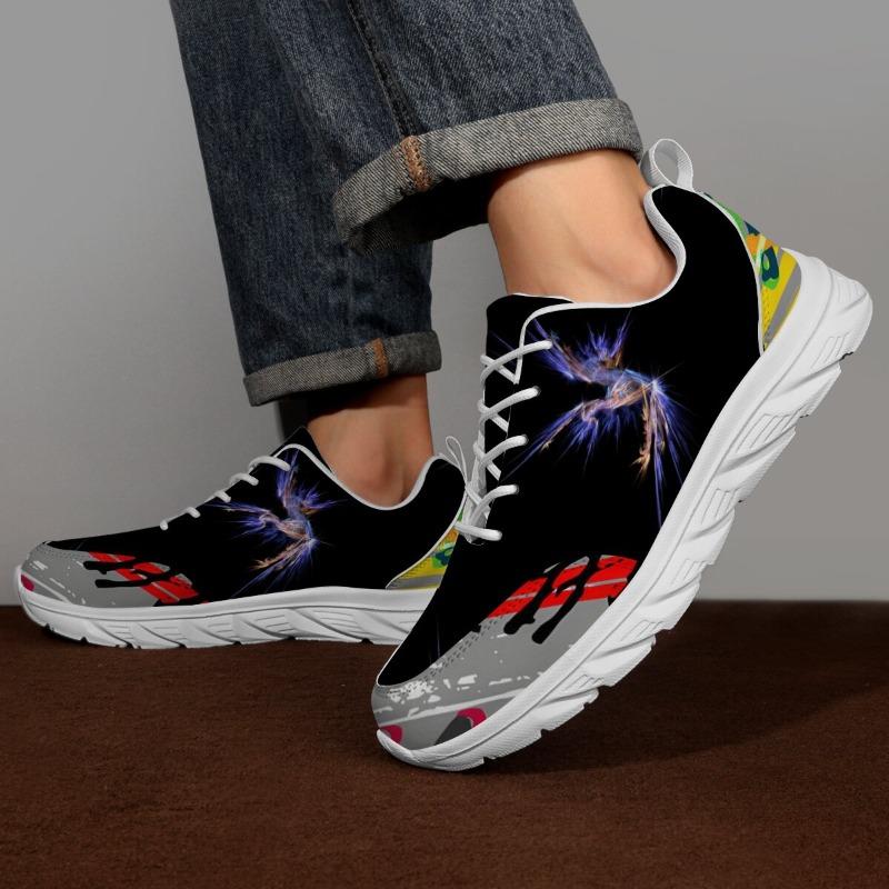 YRZL Mens Lightweight Sneakers 2025 Comfortable Athletic Walking Shoes Non Slip Gym Training Casual Outdoor Sports Shoes for Men