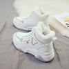 Plus Velvet Sneakers Women 2025 Winter Wild High-top Shoes Women Warm Cotton Shoes Running Thick Women Shoes Zapatos De Mujer