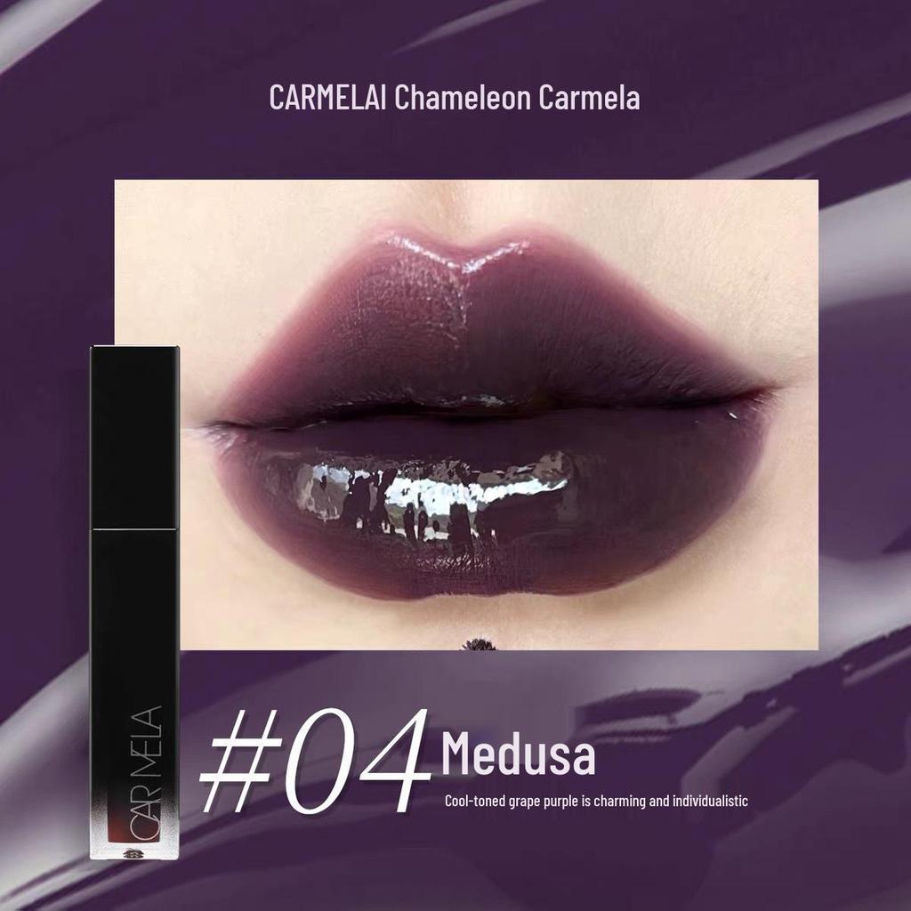 Carmela Lipstick: Renaissance Lip Mud - Dark Style Essential In Black, Brown, Super White.