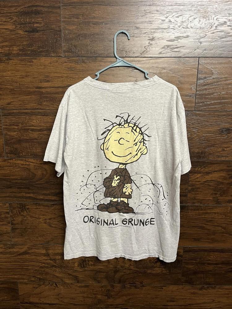 Винтажная футболка Pig Pen Original Grunge с одинарным швом Унисекс XXXL