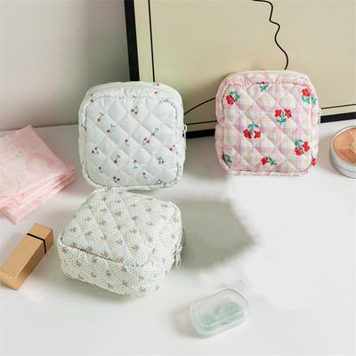 2024 Niedliche koreanische Aufbewahrungstaschen für Damenbinden, Mädchen, Cartoon, physiologische Periode, Tampon-Organizer-Tasche, Mini-Tasche, Geldbörse