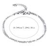 Gypsophila Anklet Female Summer Sparkling Anklet Shiny Anklet Korean Style Fashion Simple Foot Chain For Women Jewelry Gift