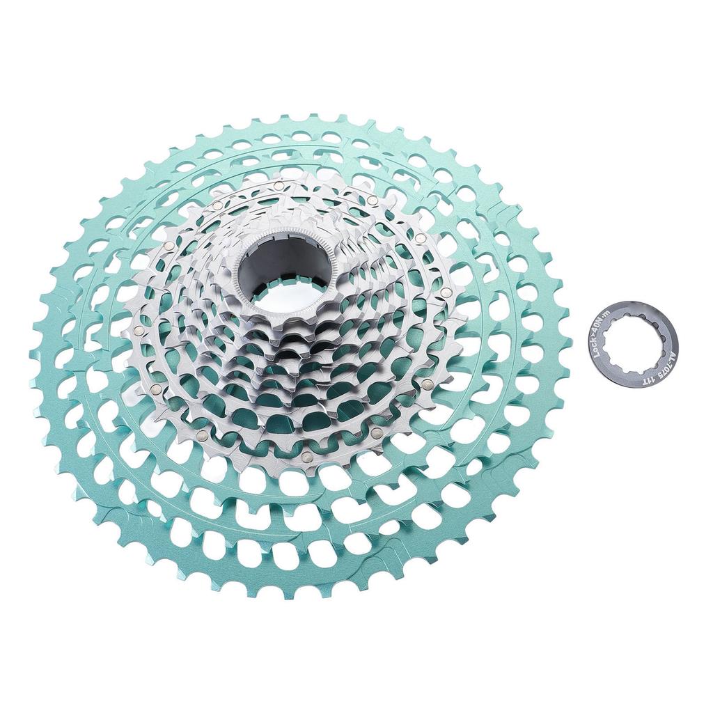 Mountain Bike Cassette 12 Speed Low Noise Hollow Design Aluminum Alloy Lightweight Cassette Sprocket