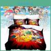 Conjunto de Lençol de Cama com Impressão Digital 3D de Alta Definição para Camas de Tamanho Americano Estilo Moderno Simples